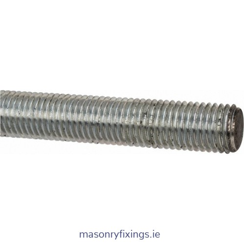 Threaded Bar 24mm x 1mtr 8.8 Zinc Plated